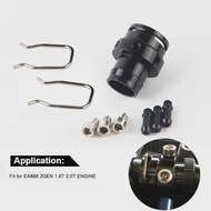 Aluminum auto turbo Boost Gauge tap adaptor for VW GOLF MK6 AUDI A3 4 TT Leon 1.8 2.0TSI EA888 2gen 