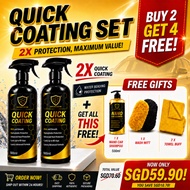 【CP CAR Detailer】Quick Coating Twin Pack Spray Coating Car Nano Coating Car Coating Ceramic Coating
