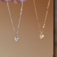Vachana - Minimalist Heart Necklace (Small Minimalist Heart Necklace)