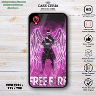 Case Vivo Y91C/ Y1S/ Y90 - Casing Vivo Y91C/ Y1S/ Y90 ( Game FF ) – Softcase Pro Camera – Silikon HP