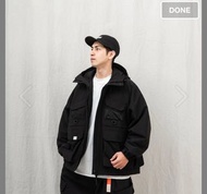 Persevere multifunctional hooded padded jacket