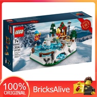 [BricksAlive] LEGO CREATOR SEASONAL Ice Skating Rink Exclusive Limited Edition 40416