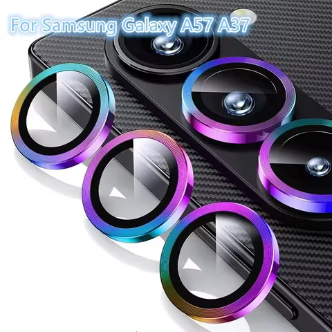 Camera Lens Protector For Samsung Galaxy A57 A37 Protective Tempered Glass Screen Protector Metal Ca