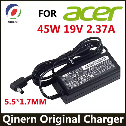 19V 2.37A 5.5*1.7MM 45W Laptop Adapter Charger For Acer Aspire 3 A314-31 A515-51-3509 E5-573-516D Se