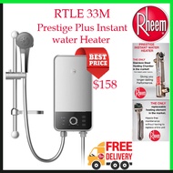 Rheem RTLE-33M Prestige Plus Instant Shower Heater New Arrival Free Delivery