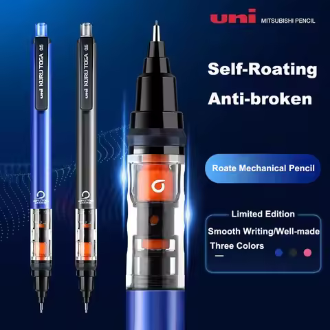Uni Mechanical Pencil M5-452 Kuru Toga 0.5MM Breakproof Lead lapicero lapices portaminas with Eraser