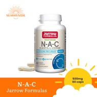Jarrow Formulas-N-A-C N-Acetyl-L-Cysteine (500 mg-60 capsules) Acetyl-Cysteine