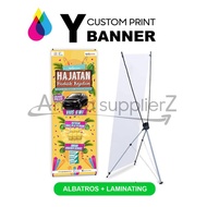 Y Banner 60x160 cm (Albatross+Laminating)