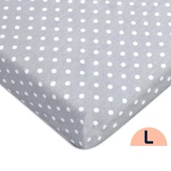 Comfy Living Fitted Sheet Mattress Cover (L) - 70 x 130 x 10cm