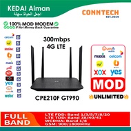 【Modified】ConnTech GT990+ (CPE210F) 🔥UNLIMITED🔥 Hotspot 4G LTE Modem Router MOD Wifi 300mbps Modem R