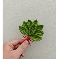 Lucky grapefruit leaves (with keychain included)