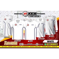 |TSHIRT KKM WHITE|Baju KEMENTERIAN KESIHATAN  |MUSLIMAH| COLLER | Lelaki & Wanita| KKM Work Wear | M