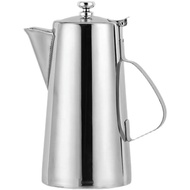 Stainless steel mug with lid - Stainless steel pot with pouring spout - Tea and coffee pot 1.5L - 2L