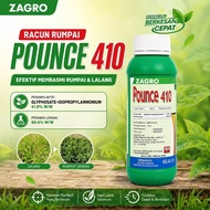 Pounce 410 Racun Rumpai 1L - Glyphosate 41.0% (Kelas III) Khusus untuk: Rumput, lalang & rumpai kera