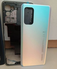 Casing Housing Oppo Reno 6 4G cph2235 Fullset Bezel + backdoor + tombol untuk Oppo Reno 6 4G