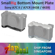 SmallRig Bottom Mount Plate Black (4438) / Silver (4439) for Sony A7CII / A7 CII / A7CR / A7 CR