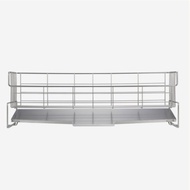 家事問屋日本製304不鏽鋼魔術省空間瀝水架 (55cm)