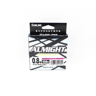 Sunline P.E Line X4 Almight Sinking P.E 150m P.E 0.8 13lb Pink (5704)