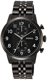 Fossil Men s FS4877 Townsman Chronograph Gunmetal-Tone Stainless Steel Watch