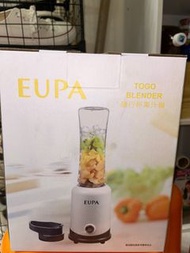 【EUPA】優柏 2合1 隨行果汁機 榨汁機 600ML 大容量  電動調理機  果汁機TSK-9652