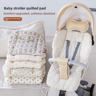 Baby Stroller Cushion Cushion Walking Baby Cotton Cushion Peas Fleece Baby Dining Chair Cushion Suit