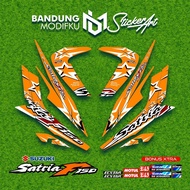 SATRIA F150 STRIPING MOTIF 13 MY MODIFIED BANDUNG/ ECSTAR/ SATRIA FU BARONG 2012/ STICKER/ STICKER/