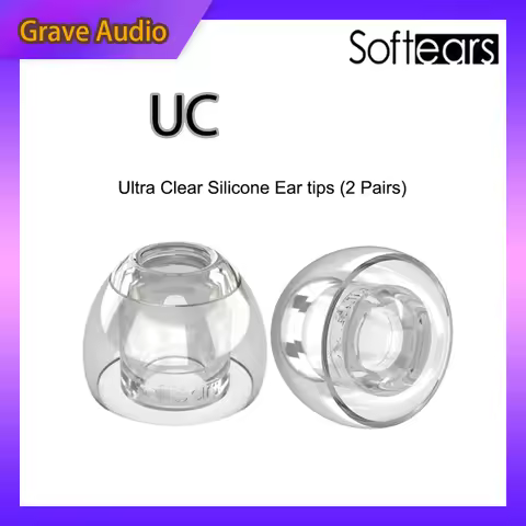 Softears UC Silicone Ear tips for Volume Earphones Brand New Liquid Silicone Eartips