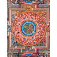 J146 Mantra mandala Mantra mandala Mantra mandala Thangka Painting HD Electronic Picture Material