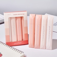 4PCS Rotating Double-Sided Dot Glue Pen Tape Traceless Adhesive for Scrapbooking Office Supplies Han