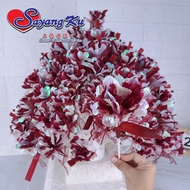 [ 50Pcs ] Bunga telur Murah / Readymade / Bunga Telur