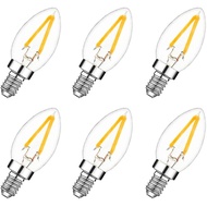 LED Night Light Bulb – C7 E12 LED Bulbs – Candelabra Light Bulbs, 1.5 Watt Equivalent 15W Incandesce