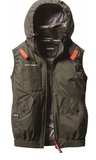 B仔 Burtle AC2074 綠色背心風扇衫