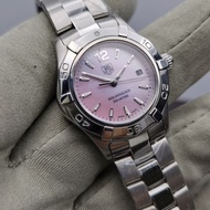 Tag Heuer Aquaracer Ladies 28mm with Pink Mother of Pearl Dial Pre Owned