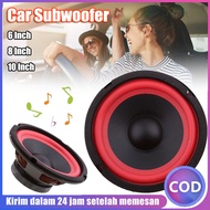 Car Subwoofer Speaker 6 Inch 8 Inch 10 Inch Subwoofer Subwoofer Speaker Middle Class Car Stereo Spea