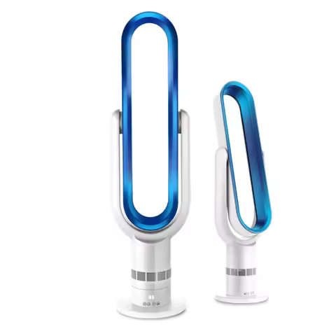 42 Inch Floor Standing Smart Electric Air Circulation Bladeless Home Fan Oscillating Bladeless Cooli