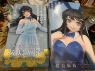 青春猪頭少年  櫻島麻衣 figure 景品 兔女郎 婚紗 手辦