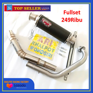 kenalpot r9 cb150r R9 Carbon Fullset