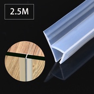 2.5M Silicone Rubber Window Sealing F U h Corner Shape Door Weather Strip Draft Stopper For Shower R