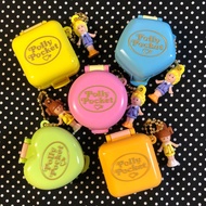 Polly pocket miniature charm gacha keychain series 1 and 2 polly pocket keychain