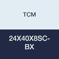 TCM 24X40X8SC-BX NBR (Buna Rubber)/Carbon Steel Oil Seal, SC Type, 0.945" x 1.575" x 0.315"