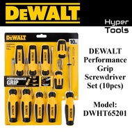 DEWALT Performance Grip Screwdriver Set (10pcs) - Model: DWHT65201