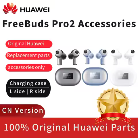 Huawei FreeBuds Pro 2 Accessories Earphone Replacement Parts Left Right Earphone Charging case Batte