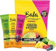 BALA BALA Total Body Wellness Drink Mix - Hydration & Recovery - Pineapple, Lime & Berries - 4 Sache