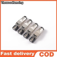 hewoodfameing 1Pcs RJ45 Shielded Toolless Modular Termination Plug RJ45 Cat8 Cat7 Cat6A Connector 20