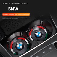 BMW น้ำรถประตูภายในการปรับเปลี่ยนรถการ์ตูนโลโก้อุปกรณ์ตกแต่งรถ Universal สำหรับ F30 F20 F10 E34 E46 E60 E90 E36 X1 X3 X5 G20 G30 Anti-Slip Pad