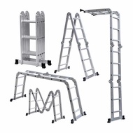 12 Step 16 Step Foldable Ladder Aluminium Ladder Multipurpose Ladder