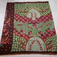 SARUNG BATIK TULIS MADURA HIJAU PINK
