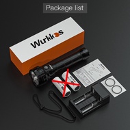 [A SELL Hot Sale]☜✌Wurkkos Dl70ไฟฉาย Xhp50B 13000Lm สว่างเป็นพิเศษ4โหมดไฟสำหรับดำน้ำ