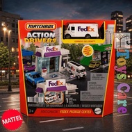 MATTEL Matchbox Action Drivers Express Delivery Matchbox Fedex Package Center MattelOriginal