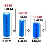 /16340 Battery 1300mAh CR123A 3.7V Li-ion Battery Rechargeable 18650 Batteries for E&E Device AWT XT